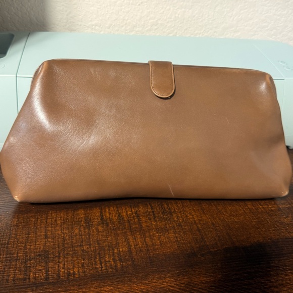 Vintage Leather Morris Moskowitz Clutch - Picture 3 of 14